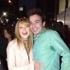 Kate Hudson and Jimmy Fallon during 2000 MTV Video Music Awards at Radio City Music Hall in New York City, New York, United States.