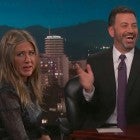 Jennifer Aniston and Jimmy Kimmel