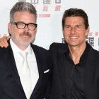 Christopher McQuarrie and Tom Cruise at the Asia premiere of 'Mission:Impossible -- Fallout'