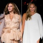 Beyonce and Chrissy Teigen