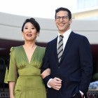 Sandra Oh and Andy Samberg