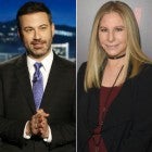 Jimmy Kimmel and Barbra Streisand