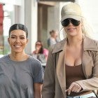 Kourtney and Khloe Kardashian