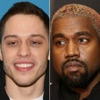 Pete Davidson and Kanye West