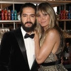 Tom Kaulitz and Heidi Klum attend the 27th annual Elton John AIDS Foundation Academy Awards Viewing Party 