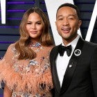 Chrissy Teigen and John Legend at the 2019 Vanity Fair Oscar Party 