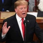 Donald Trump at the 2019 State of the Union speech