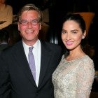 Aaron Sorkin and Olivia Munn