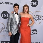 Darren Criss and Mia Swier at 25th Annual Screen Actors Guild Awards 