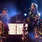 Post Malone and the Red Hot Chili Peppers perform onstage during the 61st Annual Grammy Awards on February 10, 2019, in Los Angeles.