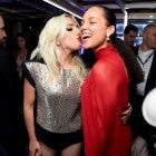 Lady Gaga and Alicia Keys backstage during the 61st Annual GRAMMY Awards at Staples Center on February 10, 2019 in Los Angeles.