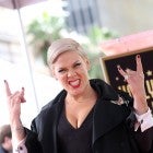 Pink at hollywood walk of fame