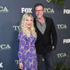 Tori Spelling and Dean McDermott at TCAs