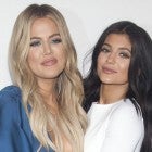 Khloe and Kylie pose together on the red carpet