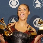 Alicia Keys at 2002 grammys
