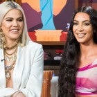 Khloe Kardashian and Kim Kardashian