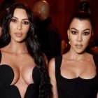 Kim and Kourtney Kardashian