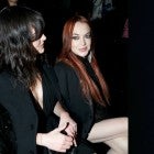 Lindsay Lohan Salma Hayek Saint Laurent