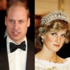 Prince William and Princess Diana