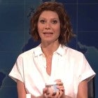 Heidi Gardner and Gwyneth Paltrow on 'Saturday Night Live's 'Weekend Update'