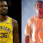 Kevin Durant and Travis Scott