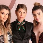 Lori Loughlin with her kids at beauty event