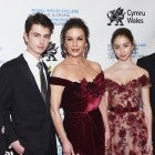 Dylan Michael Douglas, Catherine Zeta-Jones and Carys Zeta Douglas