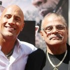 Dwayne Johnson and Dad Rocky