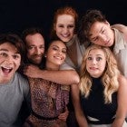 Riverdale stars gather around Luke Perry