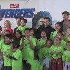 'Avengers: Endgame' Cast Surprises Young Fans at Disneyland