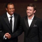 Justin Timberlake, Tiger Woods