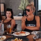 Kourtney and Khloe Kardashian on 'Keeping Up With the Kardashians'