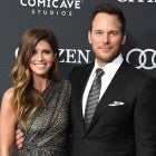 Chris Pratt and fiancee at endgame premiere
