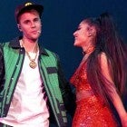 Justin Bieber and Ariana Grande perform at coachella weekend 2