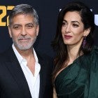 George Clooney and Amal Clooney at catch-22 premiere