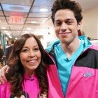 'Saturday Night Live' star Pete Davidson and his mom, Amy Davidson, in Studio 8H.