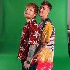 Justin Bieber and Ed Sheeran