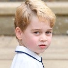 Prince George at Princess Eugenie's wedding