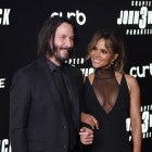 Keanu Reeves and Halle Berry at the "John Wick: Chapter 3" world premiere