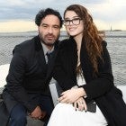 Johnny Galecki and Alaina Meyer