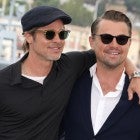 Brad Pitt and Leonardo DiCaprio attend the photocall for "Once Upon A Time In Hollywood" during the 72nd annual Cannes Film Festival on May 22, 2019 in Cannes, France.