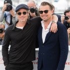 Brad Pitt and Leonardo DiCaprio at Once Upon a time in hollywood photocall in Cannes