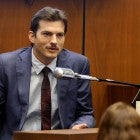 Ashton Kutcher testifies during the trial of alleged serial killer Michael Gargiulo, known as the “Hollywood Ripper,” at the Clara Shortridge Foltz Criminal Justice Center on May 29, 2019 in Los Angeles, California.
