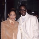 Jennifer Lopez and Diddy at Met Gala 1999