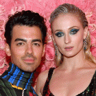 Joe Jonas and Sophie Turner at 2019 met gala - cocktails