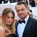 Margot Robbie, Leonardo Dicaprio and Brad Pitt at Cannes