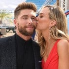 Lauren Bushnell and Chris Lane at the 54th Academy Of Country Music Awards 