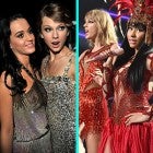 Taylor Swift with Kim Kardashian, Katy Perry and Nicki Minaj