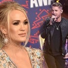 Carrie Underwood and Brett Young