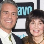 Andy Cohen and Gloria Vanderbilt